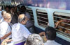 Udupi: Pune-Ernakulam Express gets rousing reception at Udupi railway station